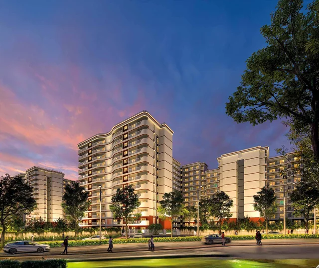 Tata Varnam amenity cluster view
